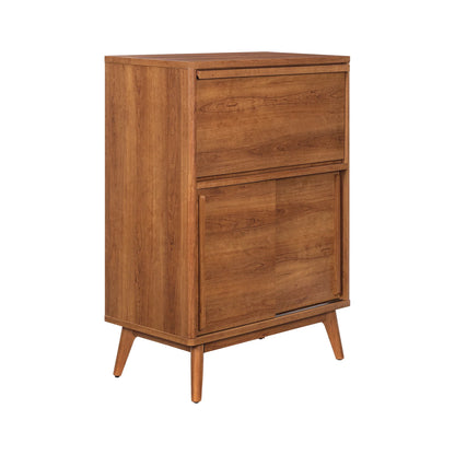 Better Homes & Gardens Greyson Bar Cabinet, Acorn Finish