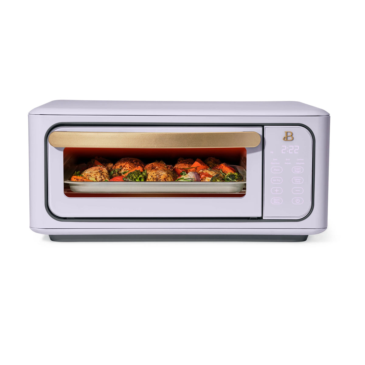 Beautiful Infrared Air Fryer Toaster Oven, 9-Slice, 1800 W, White Icing by Drew Barrymore