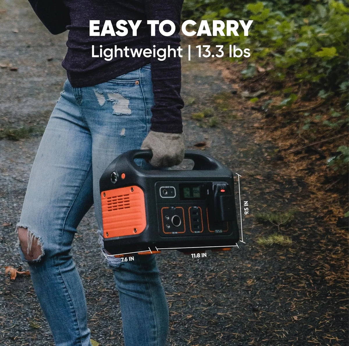 Jackery Portable Power Station Explorer 500, 500W Continuous/1000W Peak Portable Power Stations
