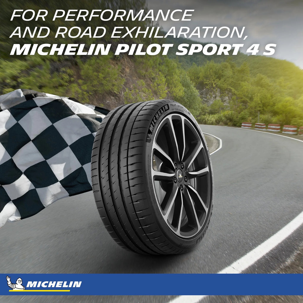 Michelin Pilot Sport All Season 4 245/50R19XL 105Y BSW Fits: 2018-19 BMW X3 M40i, 2022-23 BMW X3 M40i