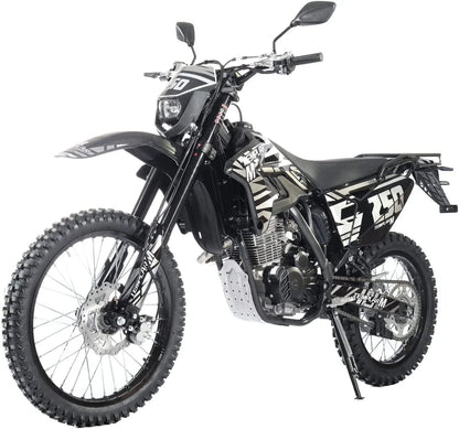 X-Pro Templar M 250cc Gas Dirt Bike with Zongshen Engine 5 Speed Pit Bikes Adult Pitbike, Big 21"/18" Wheels!