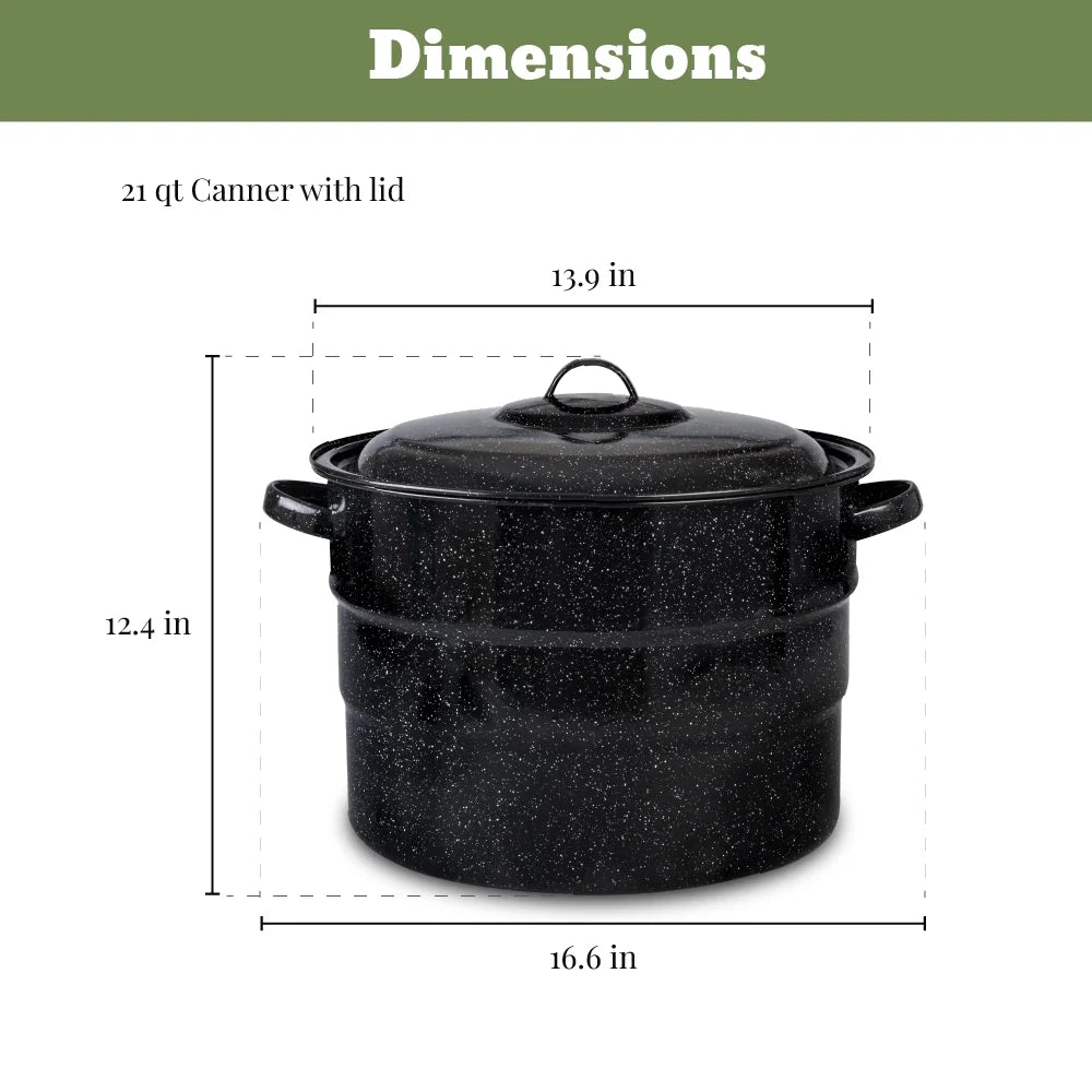 Granite Ware 8-Piece Enameled Steel Complete Canning Kits