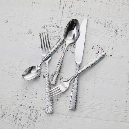 Fortessa Lucca Faceted 20-piece Flatware Set
