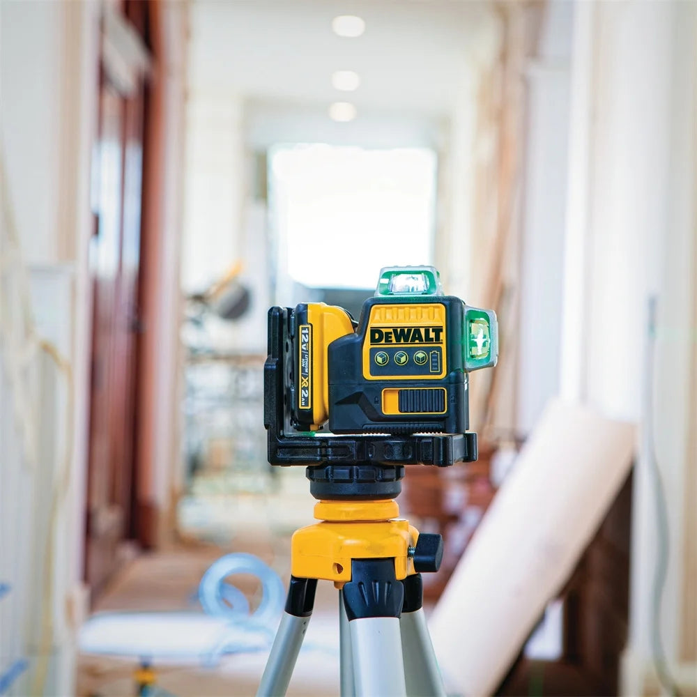 DeWalt 12V MAX Cordless Green Line Laser 3 x 360 Professional Laser Level