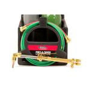 Lincoln Electric Port-A-Torch Kit with Oxygen and Acetylene Tanks for Cutting Welding and Brazing