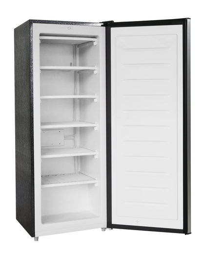 Frigidaire 6.5 Cu. ft. Upright Freezer, Platinum Silver, EFRF698