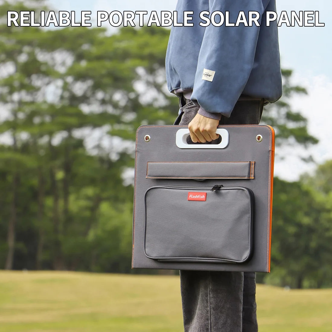 Flashfish 200W Portable Power Station, 40800mAh Solar Generator, Portable Generator for Camping Travel Emergency