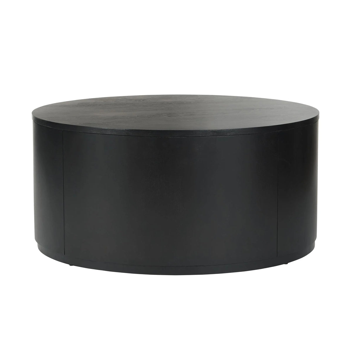 Better Homes & Gardens Miller Drum Coffee Table, Black