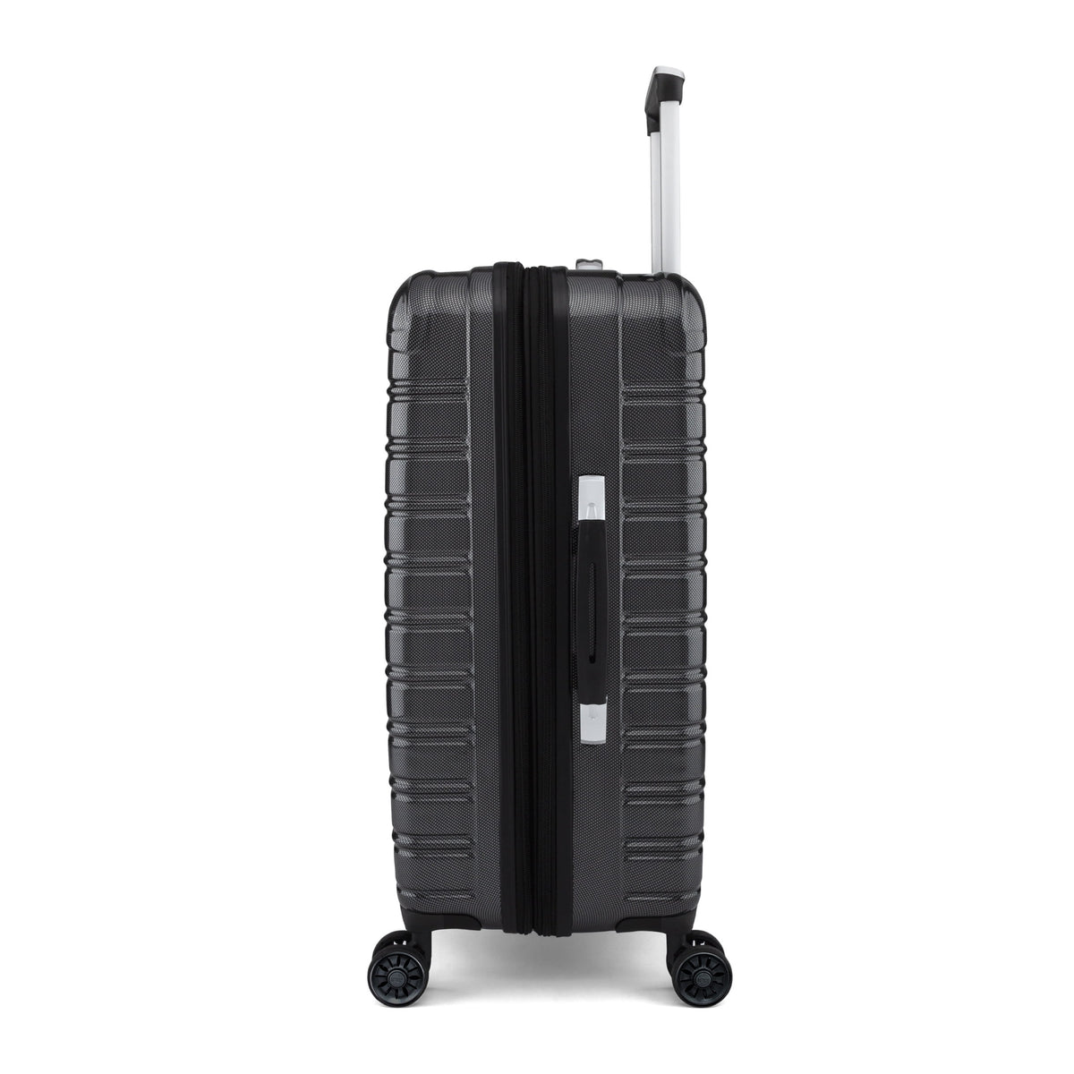 iFLY Hardside Fibertech 3.0 2 Piece Set, 20" Carry-on and 28" Checked Luggage, Gadget Gray