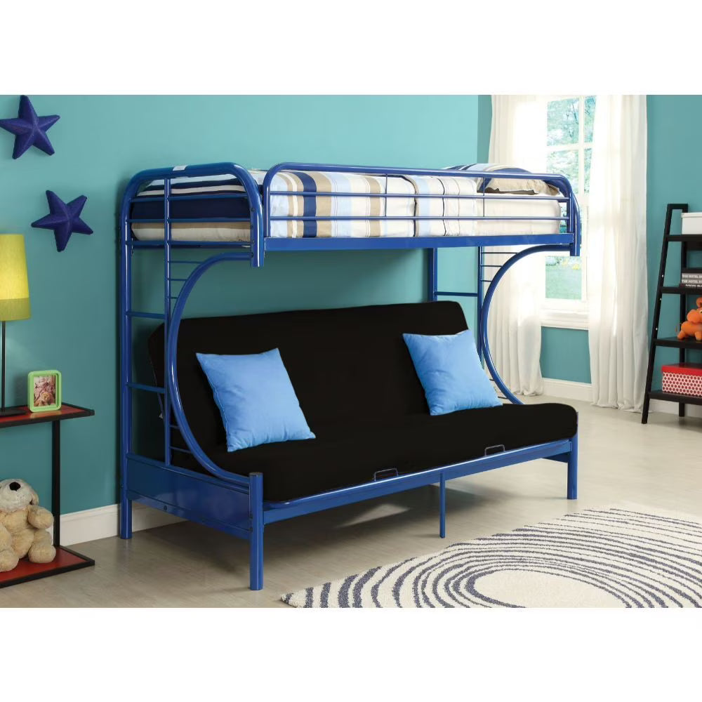 ACME Eclipse Twin XL Over Queen Bunkbed in White