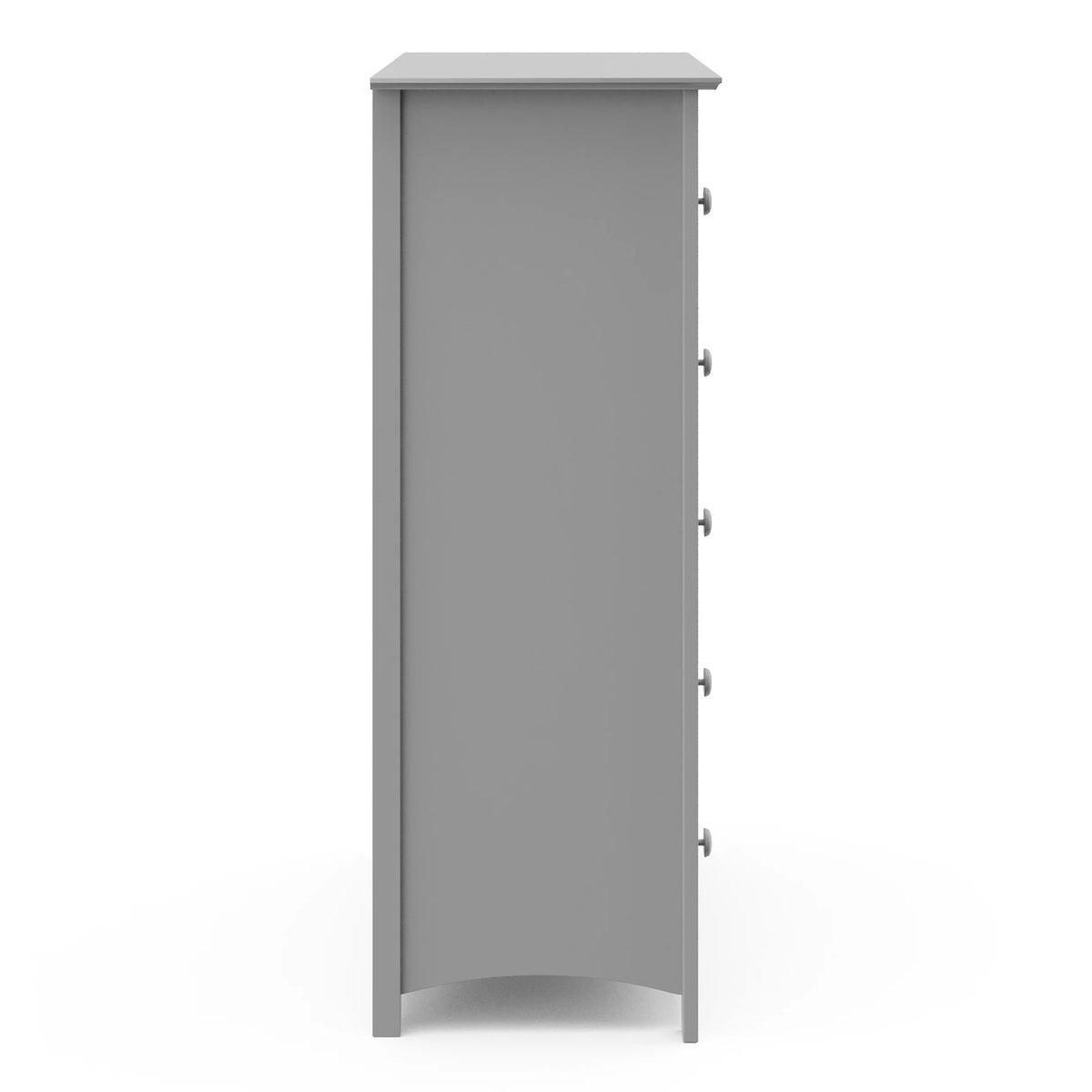 Storkcraft Kenton 5 Drawer Nursery Dresser, Pebble Gray