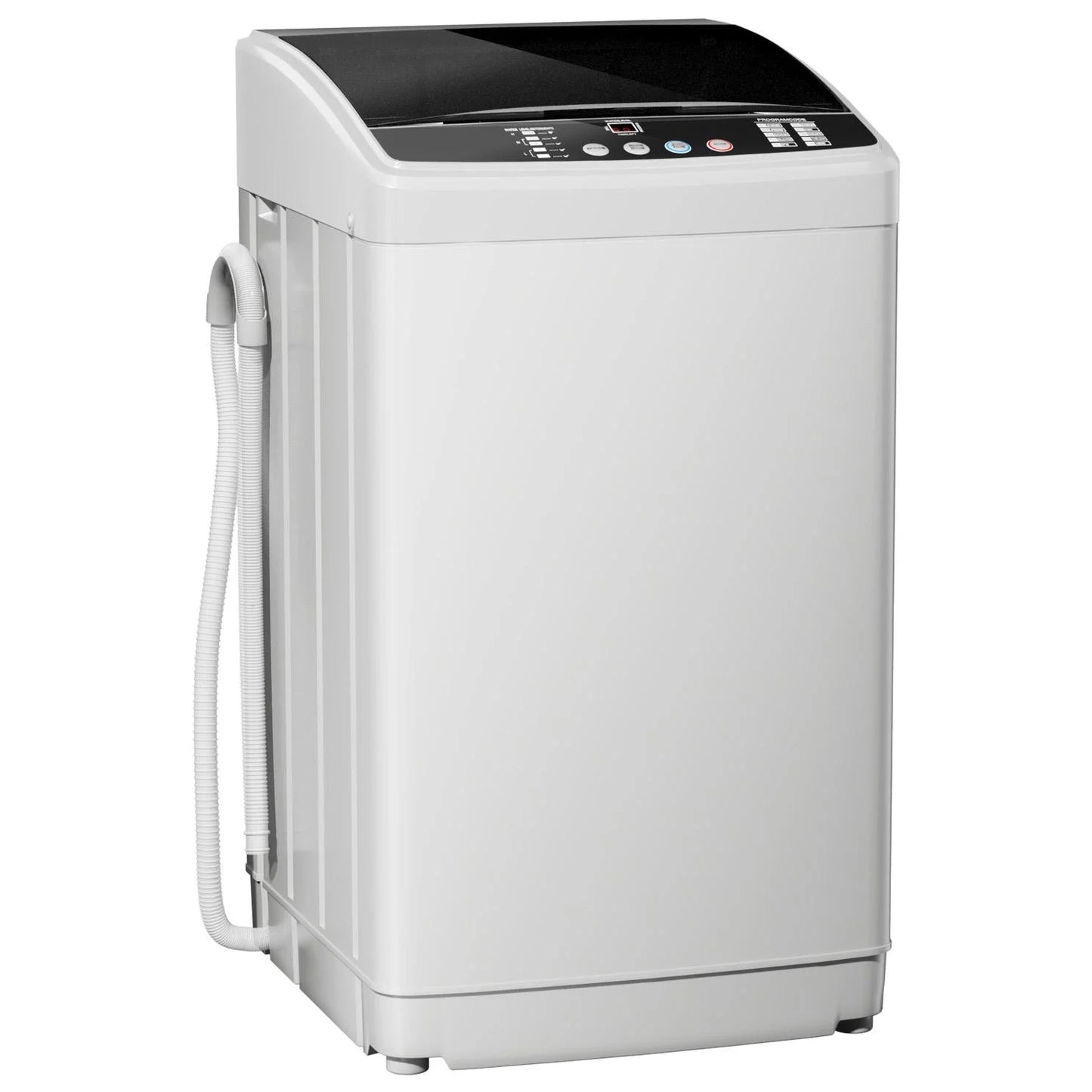 TABU Portable Washer and Dryer Set, 19LBS Portable Washing Machine & 13LBS Compact Dryer (White)