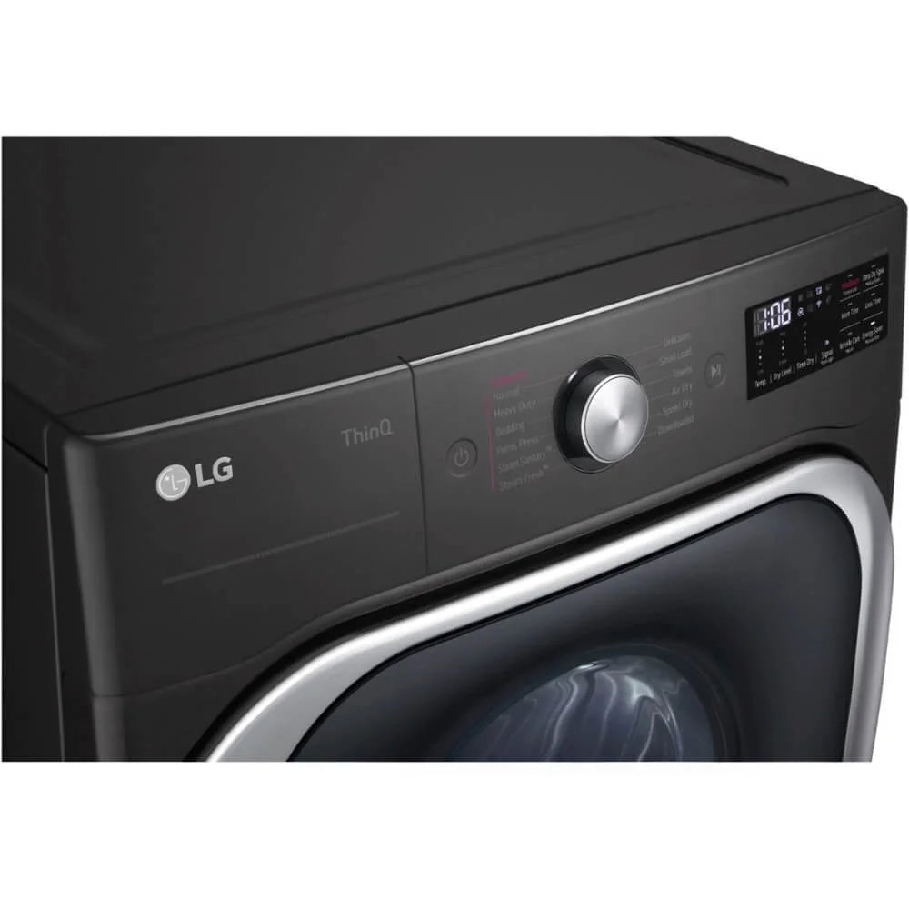 LG DLEX8900B front load electric dryer