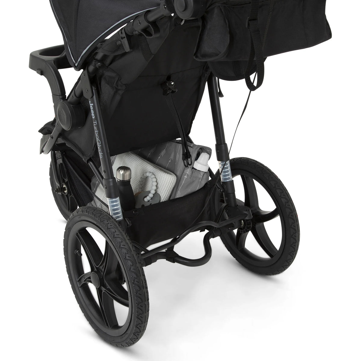 Jeep TurboGlyde Jogging Stroller by Delta Children, Black
