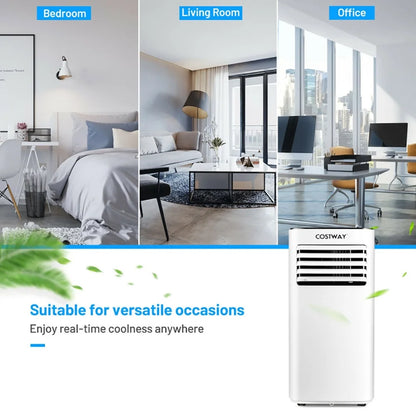 Yardi Yard Portable Air Conditioner 10000 BTU Evaporative Air Cooler Dehumidifier-White, Portable Air Conditioners,Portable AC Cools up to 350 Sq.Ft