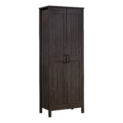 Sauder Two-Door Storage Cabinet, White Finish
