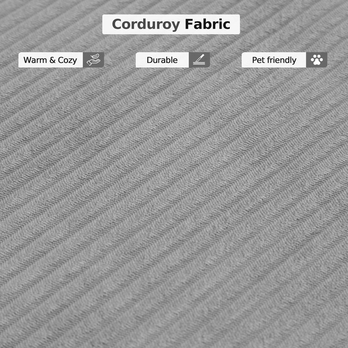 Convertible Sleeper Sofa Bed,Compressed Floor Boneless Couch,Modular Modern Corduroy Sofa for Living Room Bedroom -with Fixed-Shape Frame and Support Armrest,Easy Assembly(Green)
