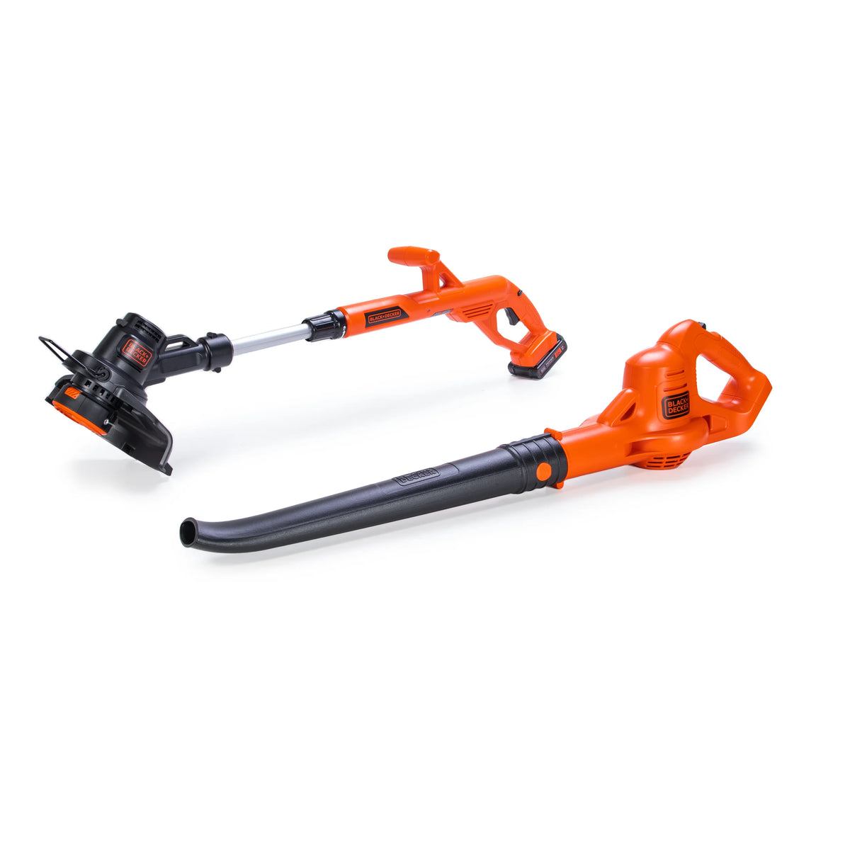 BLACK+DECKER 20V MAX* Lithium 10 In. String Trimmer/Edger + Hard Surface Sweeper Combo Kit, LCC221