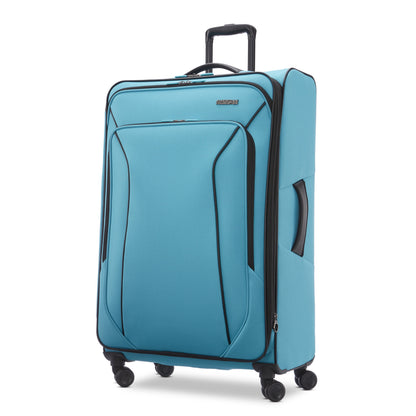 American Tourister X-Lite 3-Piece Luggage Set with Spinner Wheels - Light Grey