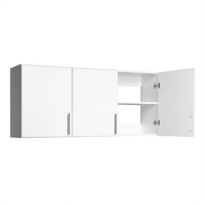 Pemberly Row 54" Wall Cabinet with 3 doors in White