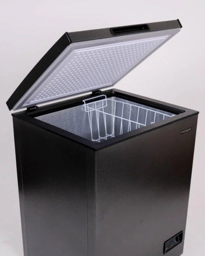Frigidaire, 5.0 Cu. ft. Chest Freezer, Black Granite Design