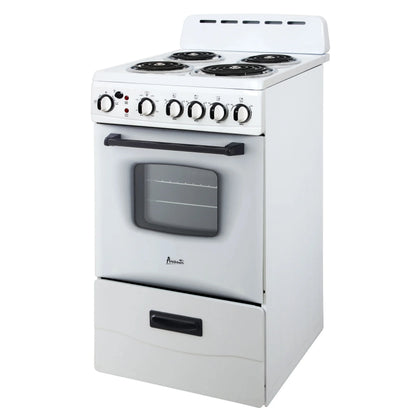 Avanti 20" Electric Range Oven with Framed Glass Door, in Stainless Steel (ERU200P3S)