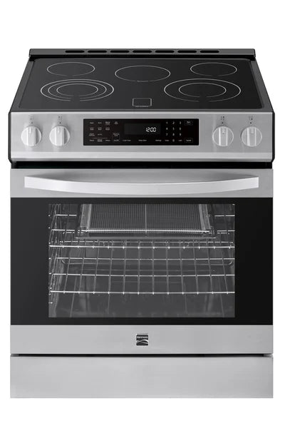 Kenmore 22-96843 5.6 cu. ft. Front-Control 5 Element Electric Range Stove with and Dual Ring Elements, Self-Clean Oven, Precision Set Controls