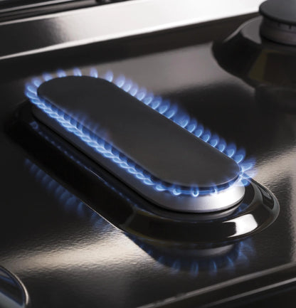 GE? 30" 5.0 cu. ft. Free-Standing Gas Range in Stainless Steel
