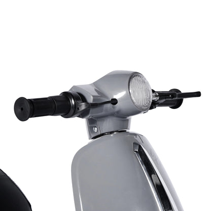 24V Hyper Toys Retro Electric Scooter, Easy Twist Throttle, Blue, Ages 13+, Including Teens, Tweens
