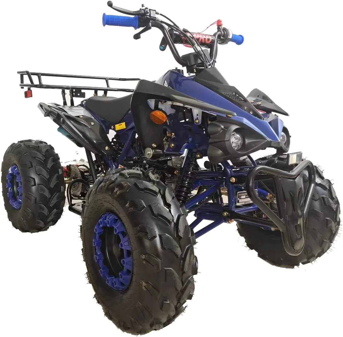 X-Pro Brand New Blast 125cc ATV with Automatic Transmission Reverse LED Headlights Big 19"/18" Tires
