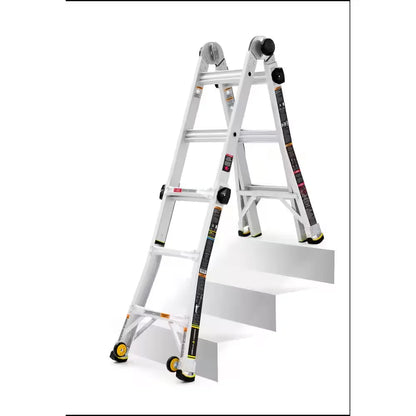 Gorilla Ladders Multi-Position Ladder 14 ft. Reach Height 375 lbs. Load Capacity