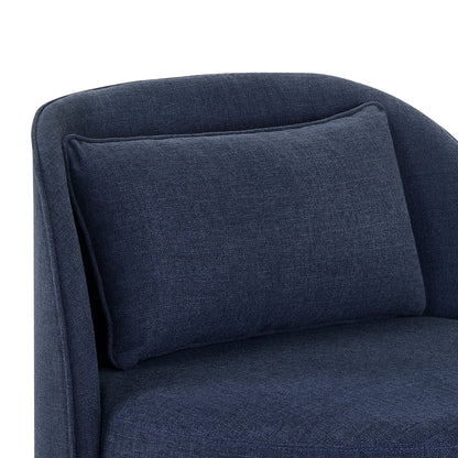 Better Homes & Gardens Juliet Modern Arch Swivel Accent Chair, Cream Boucle