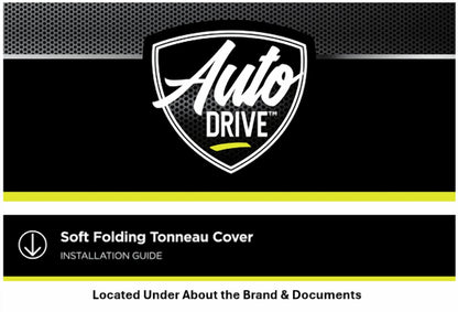 Auto Drive Soft Tri Fold Truck Bed Tonneau Cover Fits Ford Ranger 6' Short Bed 1982-2011