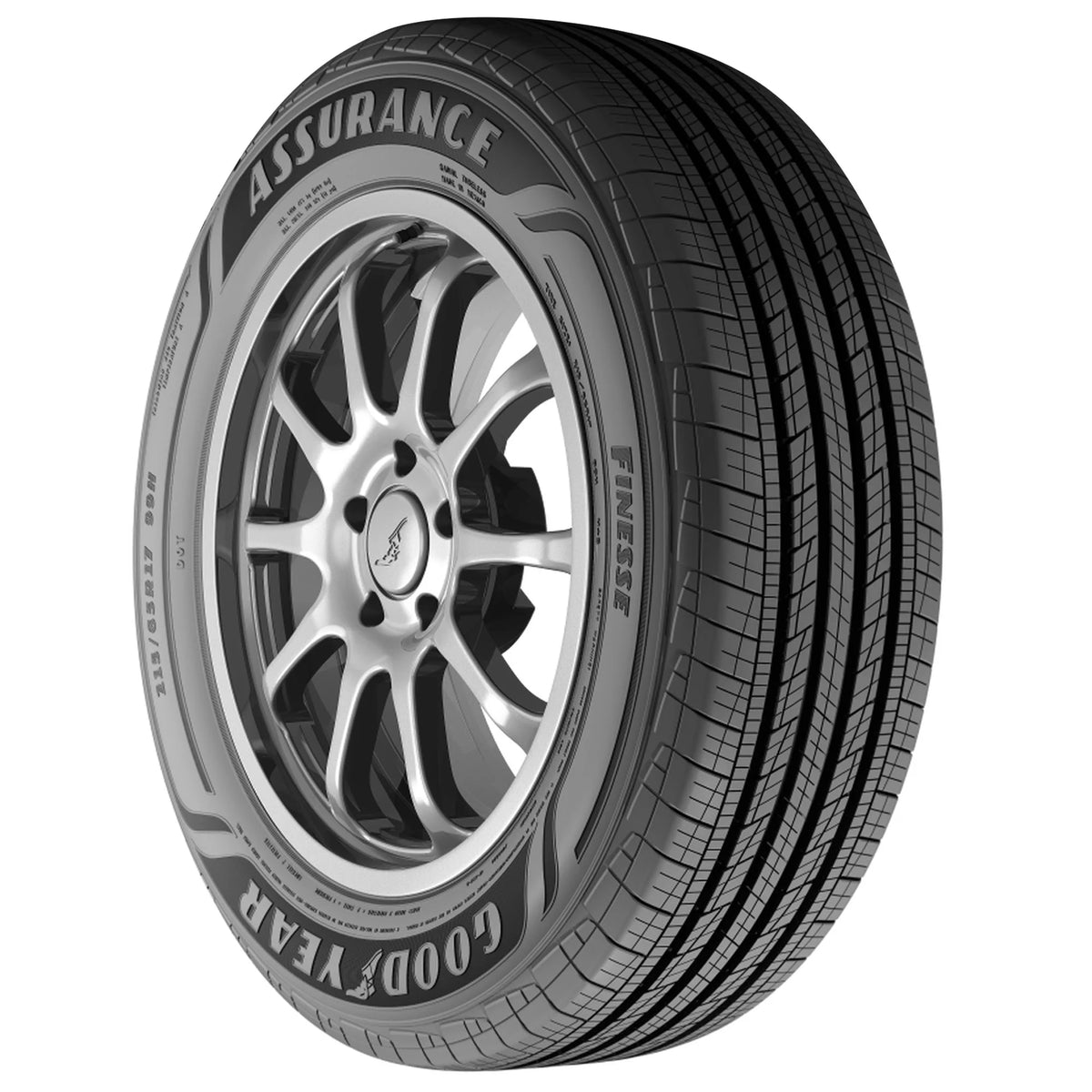 Goodyear Assurance Finesse All Season 235/55R18 100H Passenger Tire