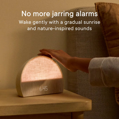 Hatch Restore 2 Sunrise Alarm Clock, Sound Machine, Smart Light (Putty) �?Your Bedside Sleep Guide, White Noise, Custom Sleep Routines, Dimmable Clock, Deep Sleep, Gentle Alarm, Wake Up Rested
