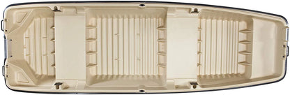Pelican - Boat Intruder 12 - Jon Fishing Boat - 12 ft. - Great for Hunting/Fishing, Khaki/Beige