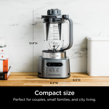 Ninja Twisti, High-Speed Blender Duo 3 Preset Auto-iQ Programs, 34 oz. Pitcher Capacity, SS150