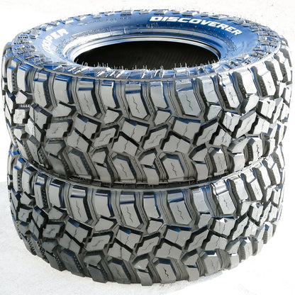 Set of 4 Cooper Discoverer STT Pro 265/75R16 123/120Q E 10 Ply m/t mud Light Truck Tires