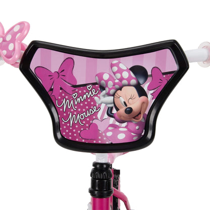 12 in. Minnie Mouse Bike with Training-Wheels for Girl's, Pink by Huffy