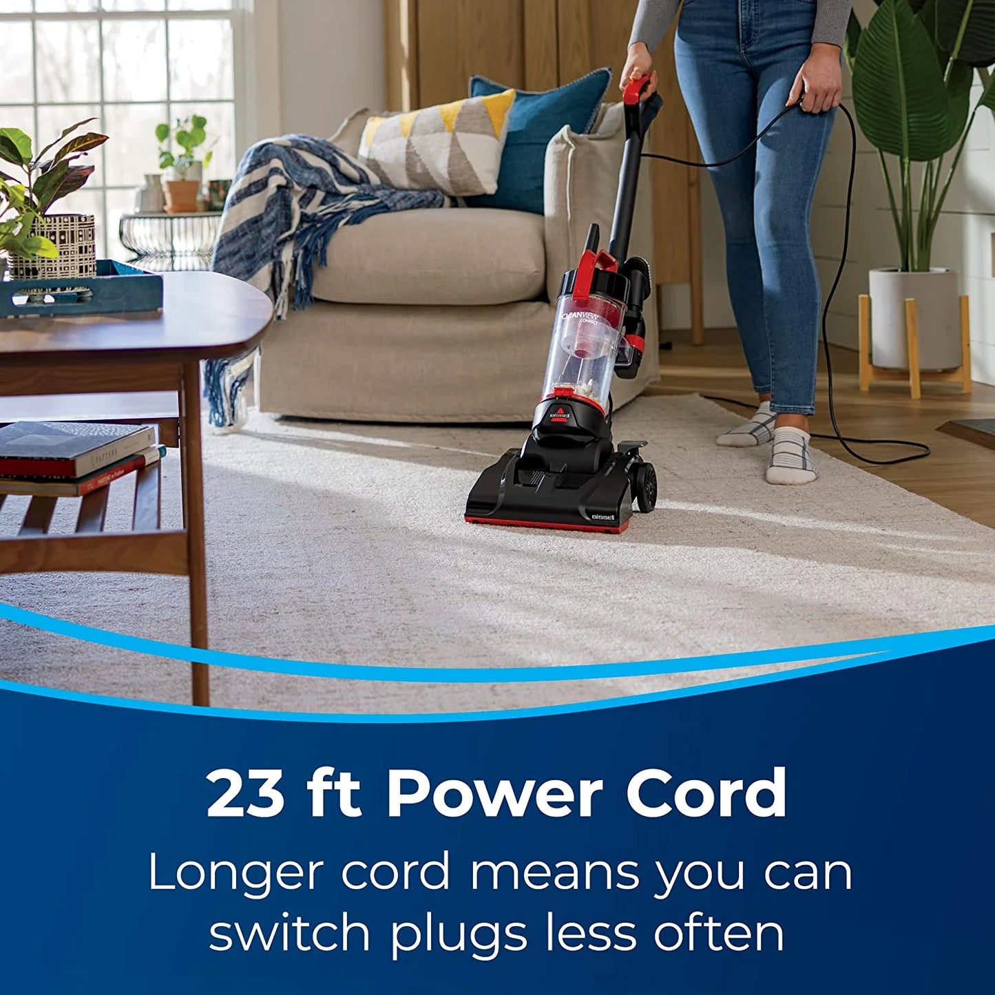 BISSELL CleanView Corded Bagless Pet Upright Vacuum 3533