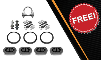 Stainless Steel Complete Exhaust System Kit for 2003-2011 Honda Element 2.4L - Direct Fit