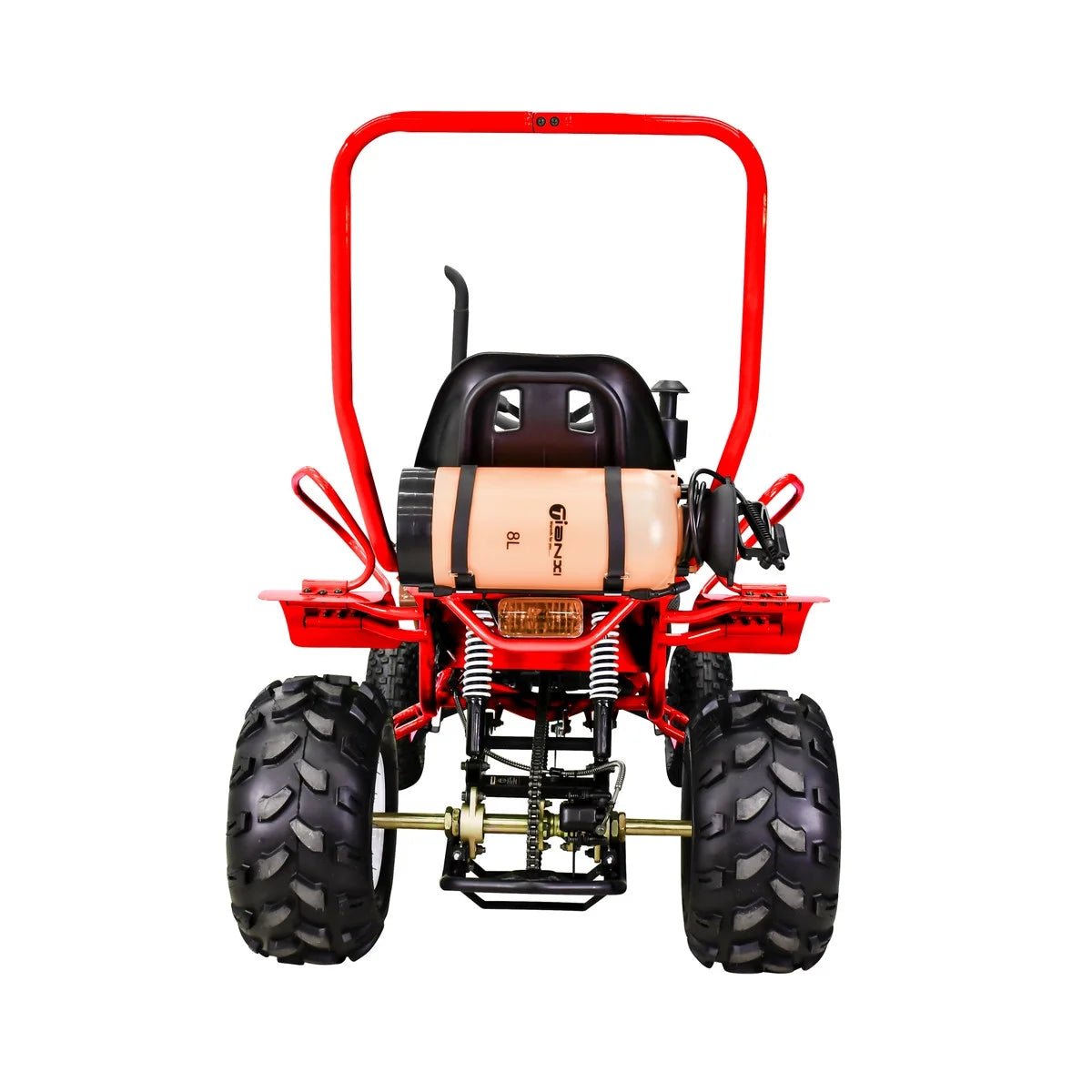 Massimo Mini Tractor 110cc 2WD Gas Go Kart �C Kids & Youth Ride-On Utility Vehicle �C Green