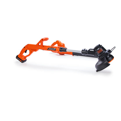BLACK+DECKER 20V MAX* Lithium 10 In. String Trimmer/Edger + Hard Surface Sweeper Combo Kit, LCC221