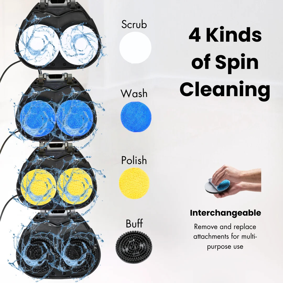 Ewbank 3-in-1 Floor Cleaner, Scrubber, and Polisher Machine, Lightweight, 2200 RPM, EP170