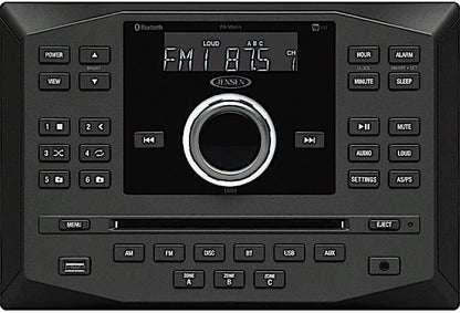Jensen Jwm62a Am Fm Dvd Cd Usb Aux App Ready Bluetooth Wallmount Stereo W/ App