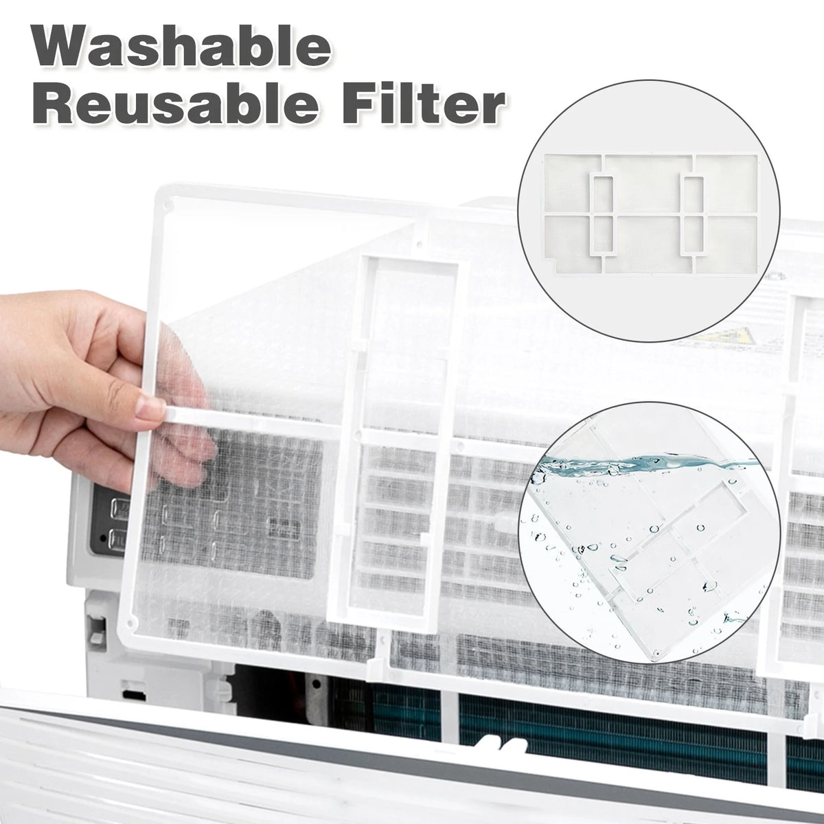 Ktaxon WiFi Enabled 8000 BTU Heat And Cool Window Air Conditioner With Wifi Controls