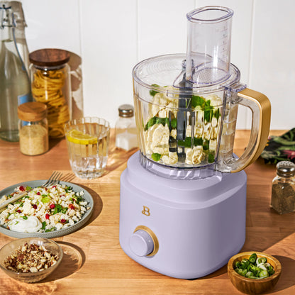 Beautiful 10-Cup Food Processor with Accessories, White Icing by Drew Barrymore