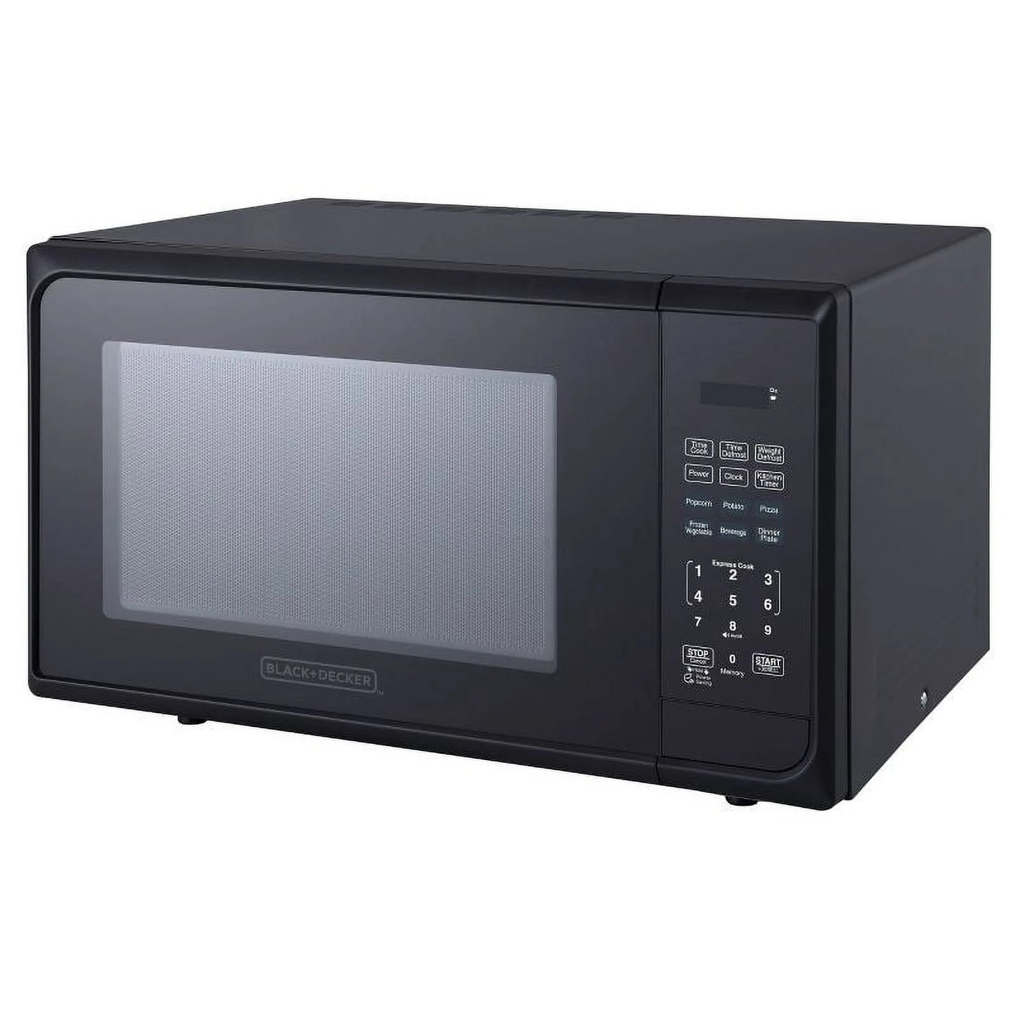 BLACK+DECKER 1.1 Cu. Ft. Microwave Oven in Stainless Steel