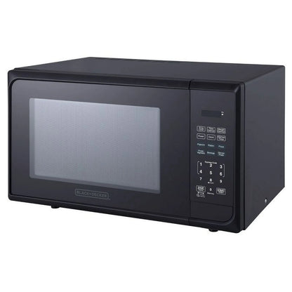 BLACK+DECKER 1.1 Cu. Ft. Microwave Oven in Stainless Steel