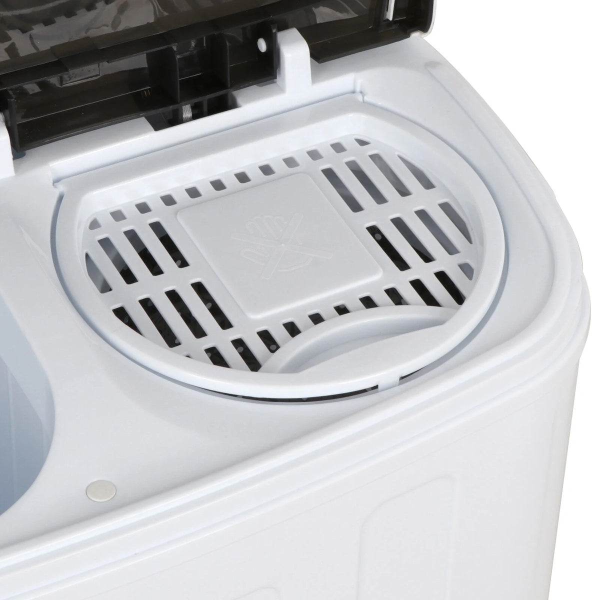 Compact Mini Twin Tub Washing Machine Portable 13lbs Laundry Washer and Dryer